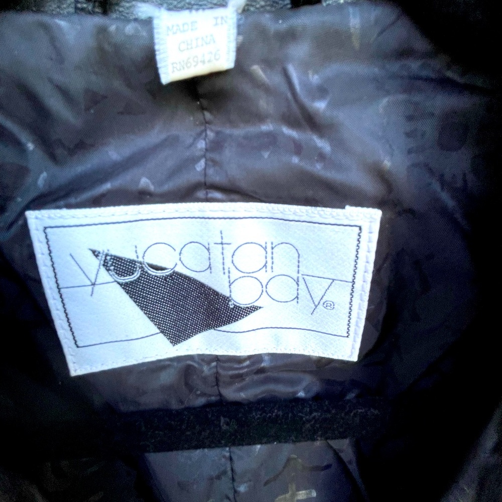 Black Leather Jacket Medium - Picture 3 of 3